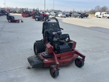 To display a used mower
