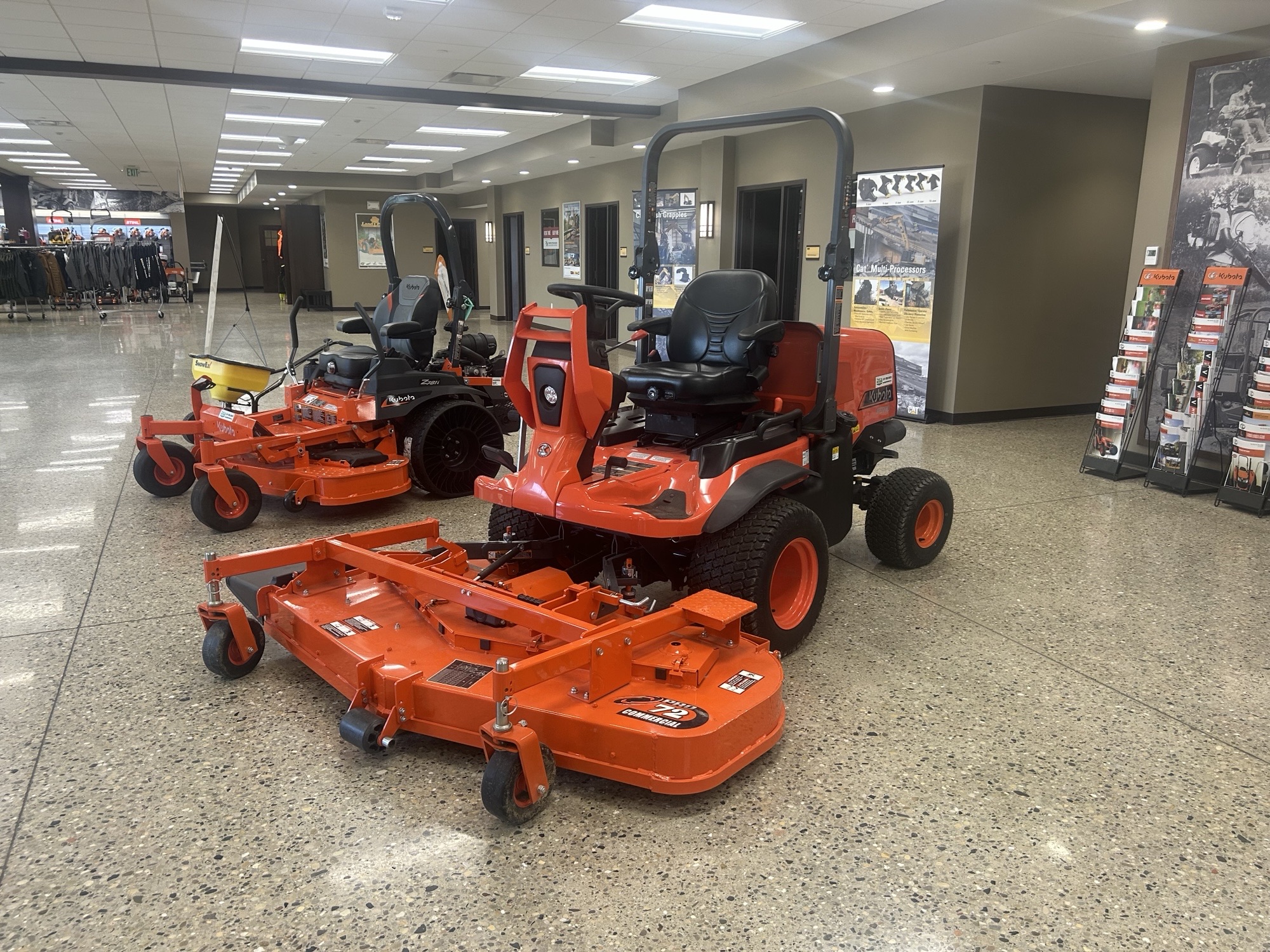 F3710 Front Mount Mower with a 72-inch deck